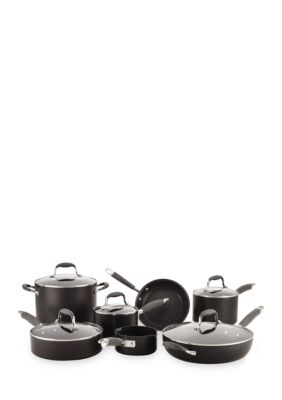 Anolon Advanced 12-pc. Hard-Anodized Nonstick Cookware Set Grey — Better  Home