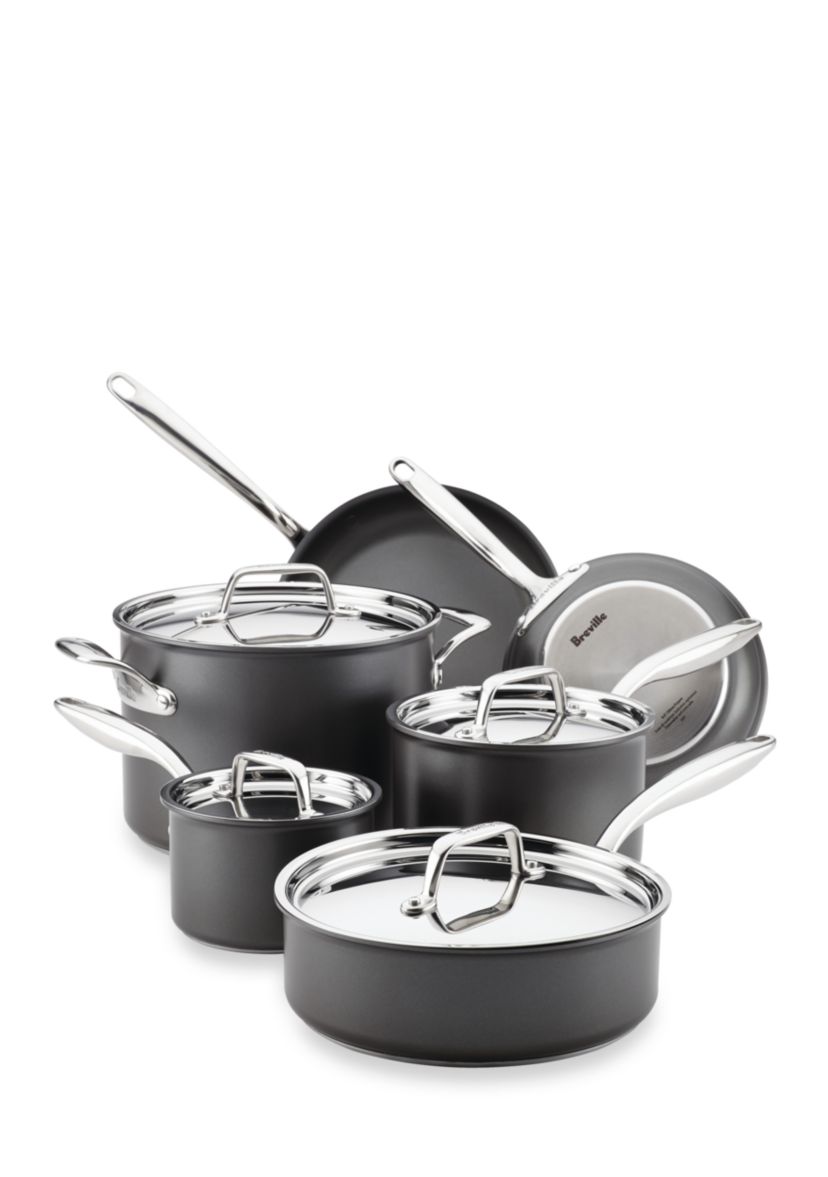Thermal Pro™ 10-Piece  Hard-Anodized Nonstick Cookware Set