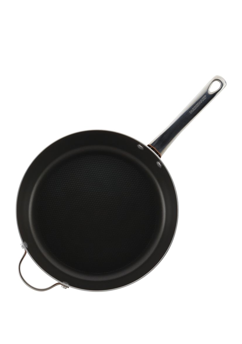 Luminescence Aluminum 12 Inch Nonstick Covered Deep Skillet