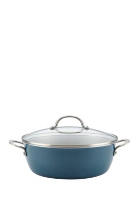 ayesha curry 7.5 qt.porcelain enamel covered one pot meal stockpo