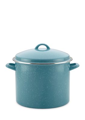 Enamel on Steel 12-Quart Covered Stockpot with Lid