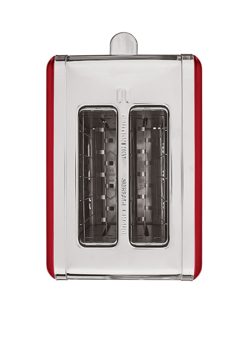 Linea Collection 2 Slice Toaster, Red 14093