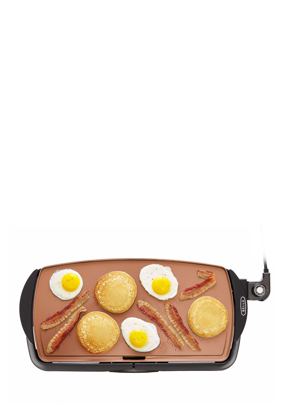 Bella Ceramic Copper Titanium Griddle 10.5-in. x 20-in. - BLA14606