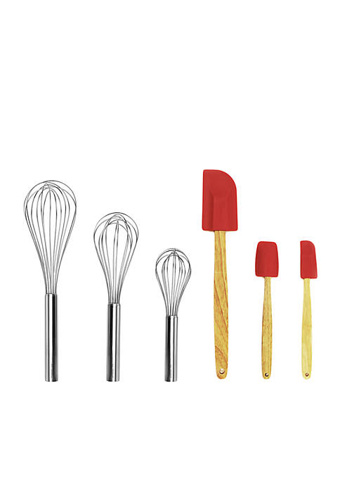 BergHOFF® 6-Piece Spatula and Whisk Set