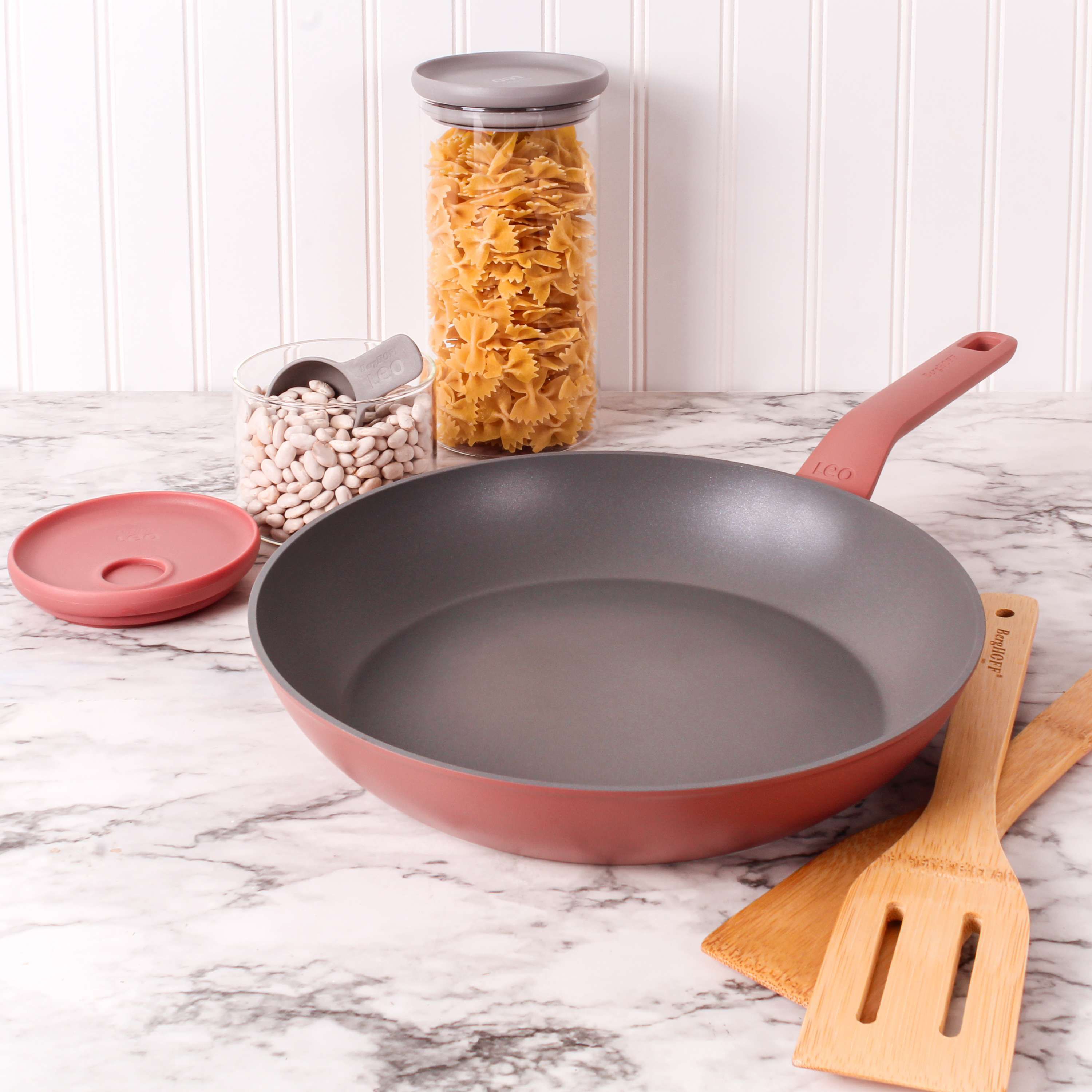 BergHOFF LEO Nonstick Cast Aluminum Frying pan 11", Dark Grey