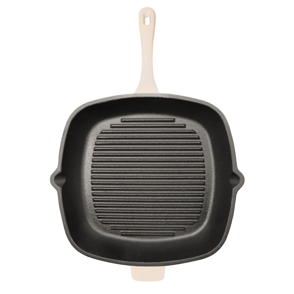 BergHOFF Neo Cast Iron 3pc Dutch Oven, Grill Pan, Green
