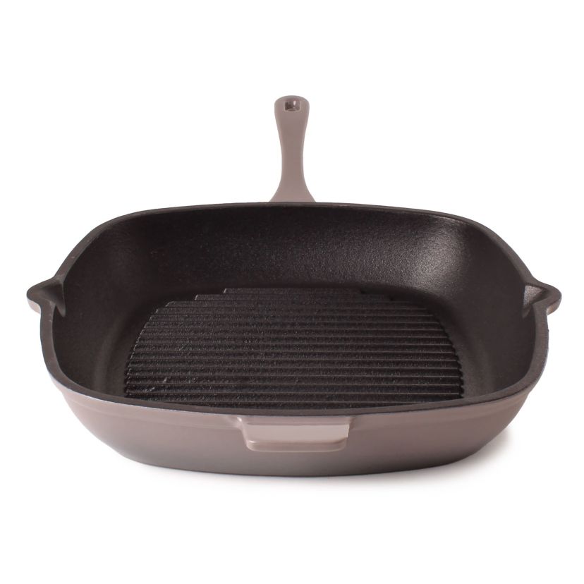BergHOFF Neo Cast Iron Grill Pan 11", White