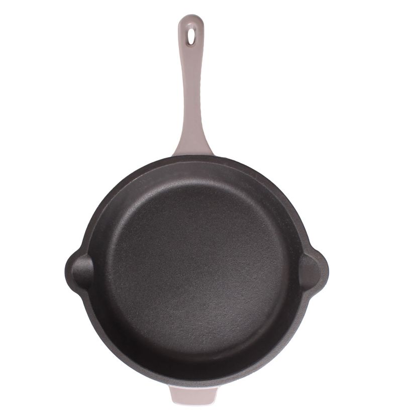 BergHOFF Neo Cast Iron Fry Pan 10", Oyster