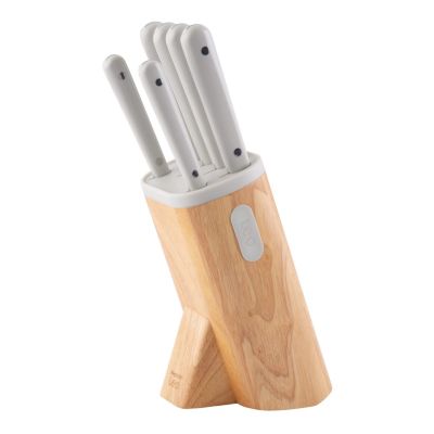 BergHOFF Spirit Stainless Steel 7Pc Knife Block Set