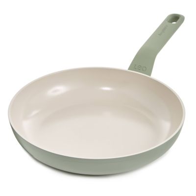 BergHOFF Balance Nonstick Ceramic Frying Pan 10", Recycled Aluminum, Moonmist, Sage