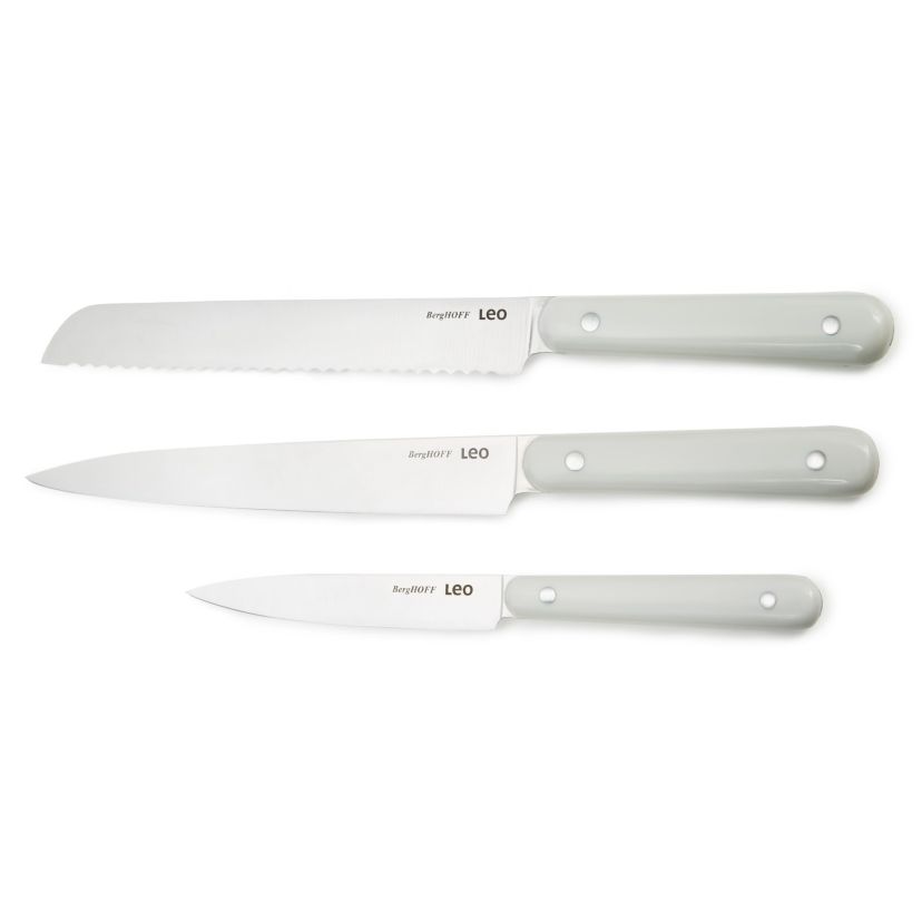 BergHOFF SPIRIT 3Pc Cutlery Set, Stainless Steel Blades