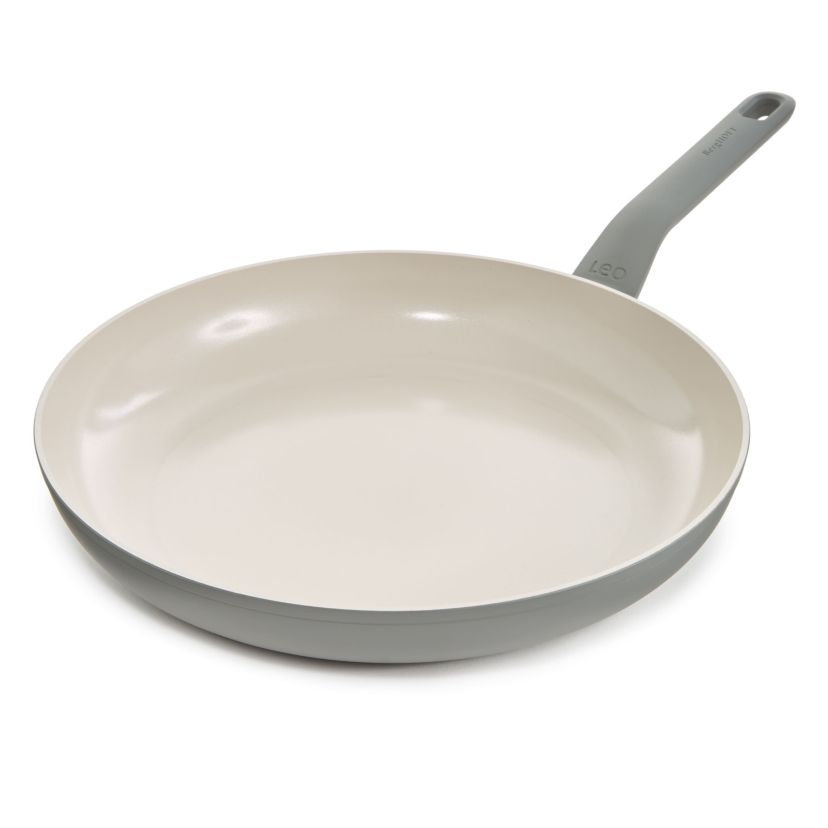 BergHOFF Balance Nonstick Ceramic Frying Pan 12.5", Recycled Aluminum, Moonmist