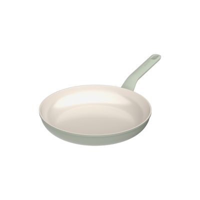 BergHOFF Balance Nonstick Ceramic Frying Pan 12.5", Recycled Aluminum, Moonmist, Sage