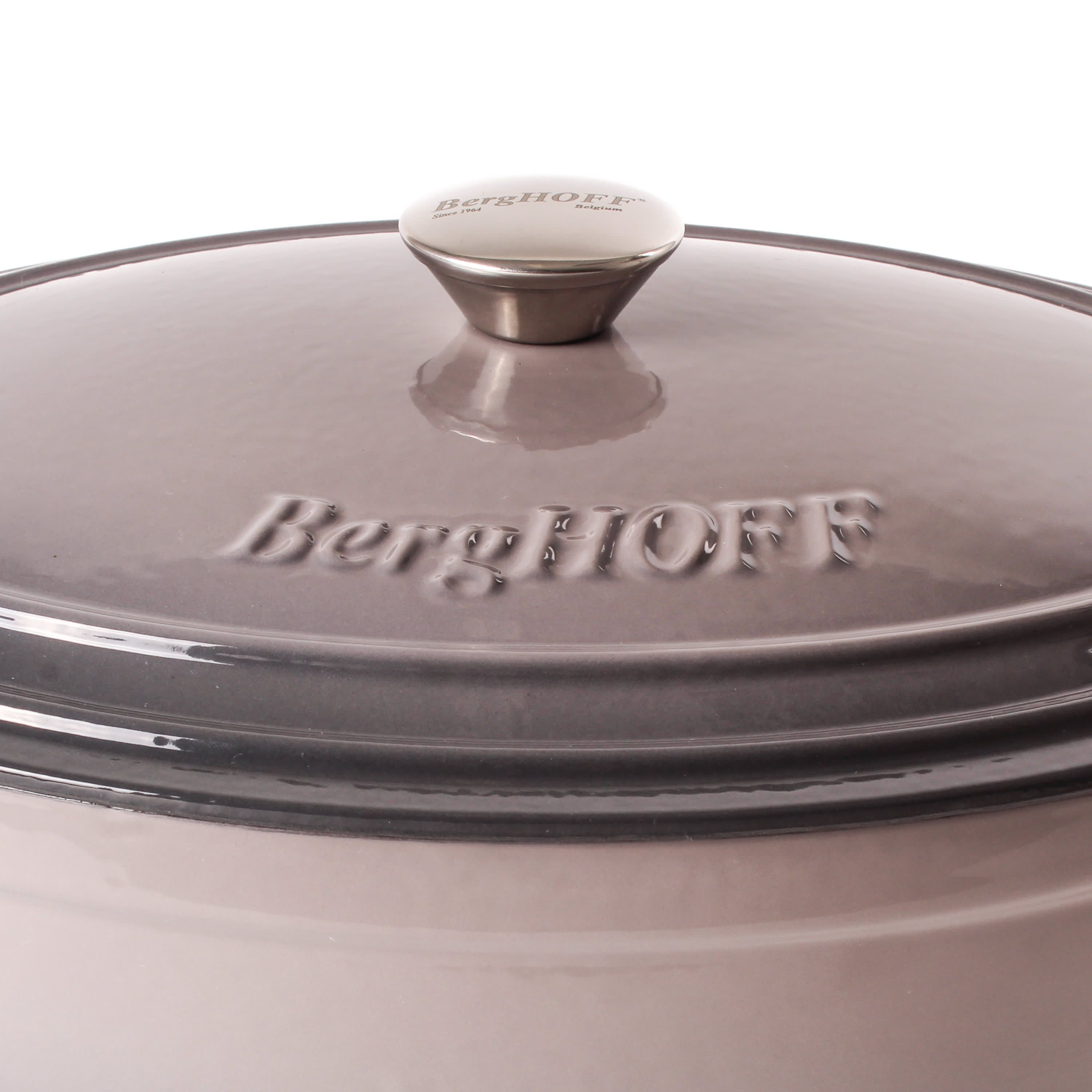BergHOFF Neo Cast Iron Dutch Oven 8qt., Oyster