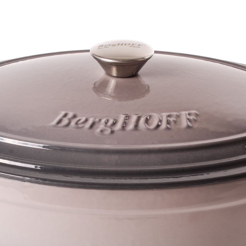 BergHOFF Neo Cast Iron Dutch Oven 8qt., Oyster