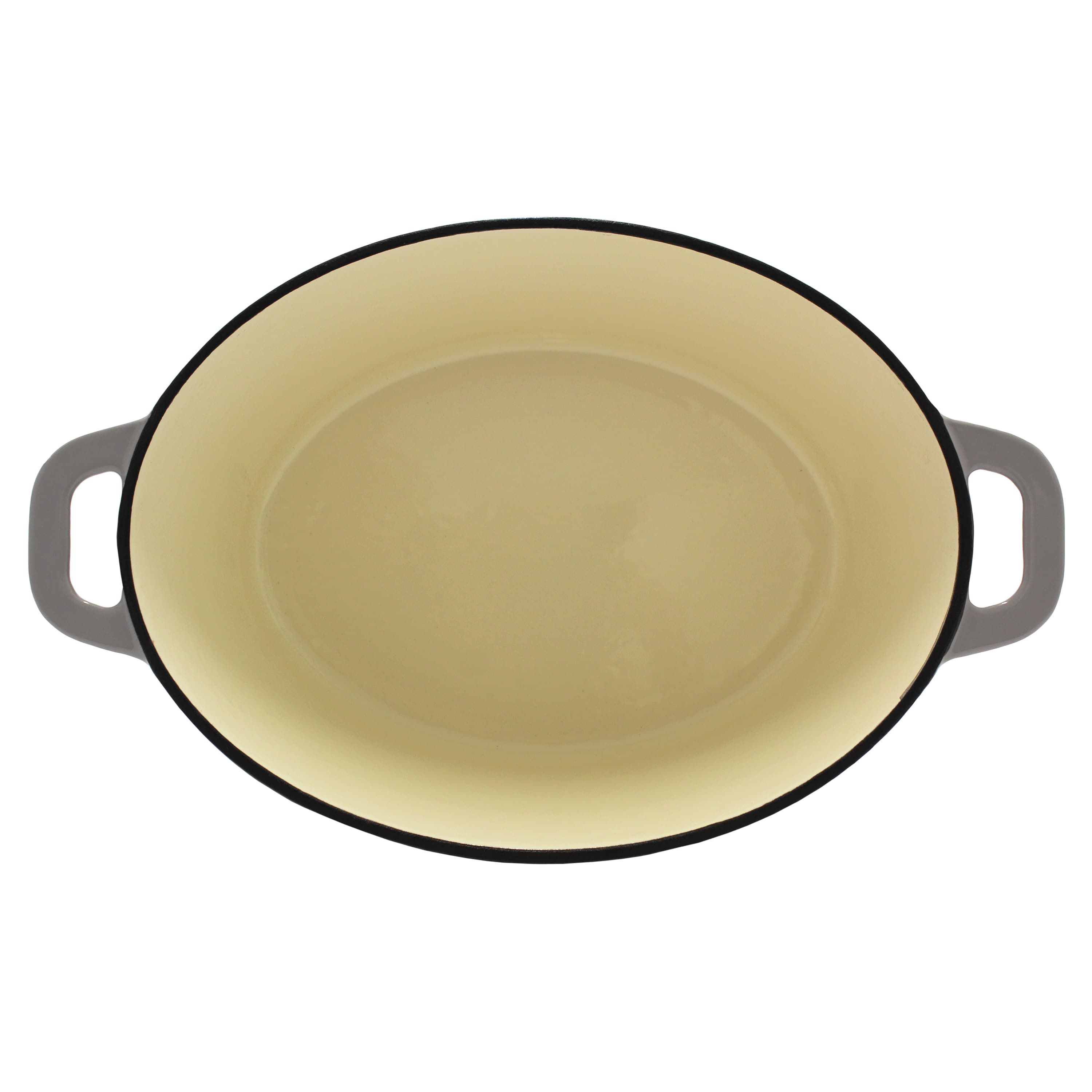 BergHOFF Neo Cast Iron Dutch Oven 8qt., Oyster