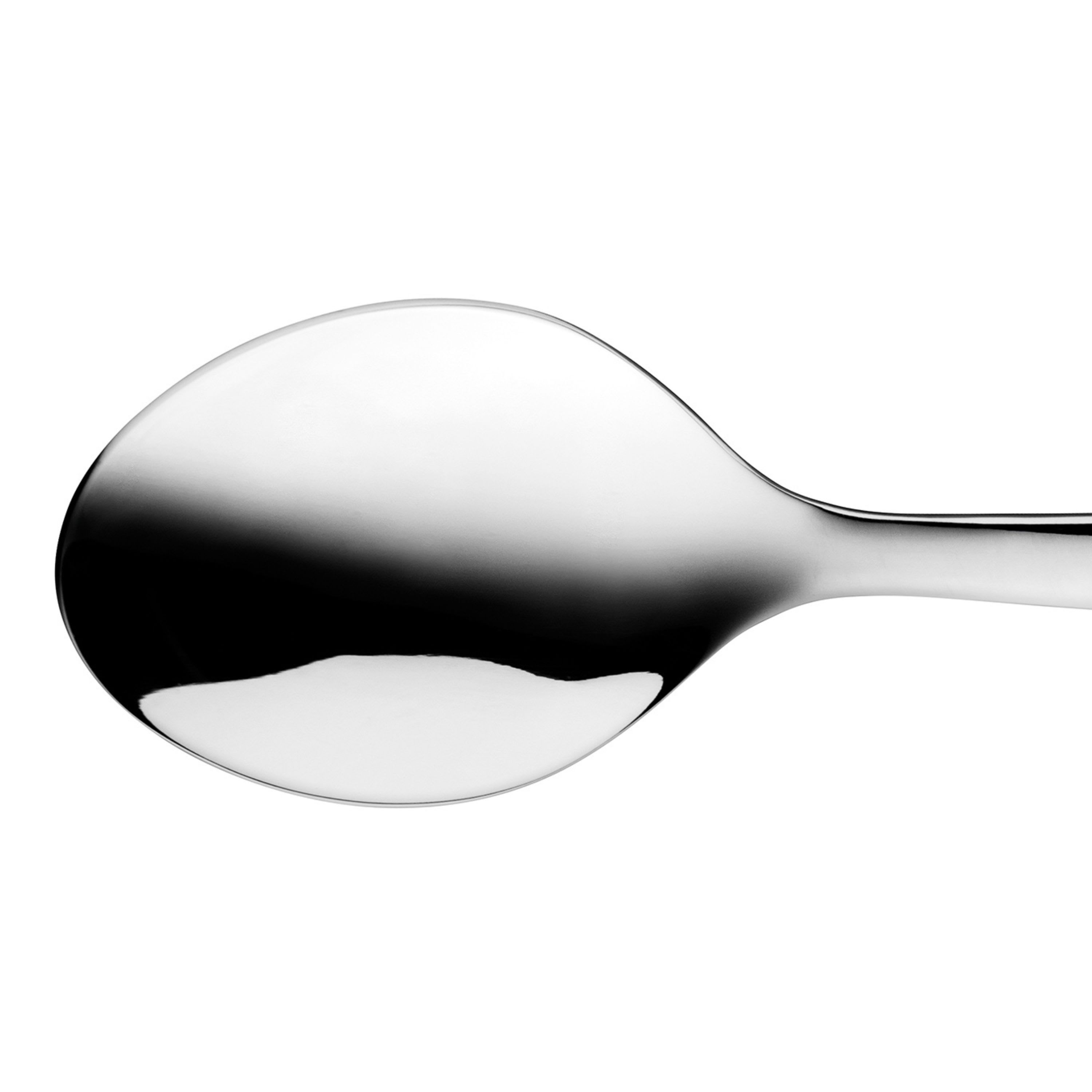 BergHOFF Essentials Stainless Steel 12Pc Pure Soup Spoons Set 7.75", Silver