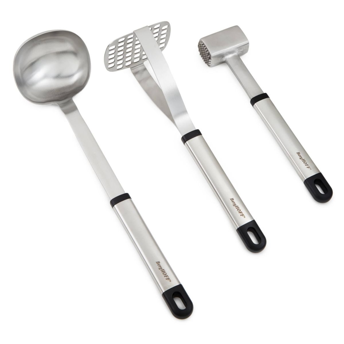 BergHOFF Essentials Stainless Steel Dual Meat Hammer 9.75"