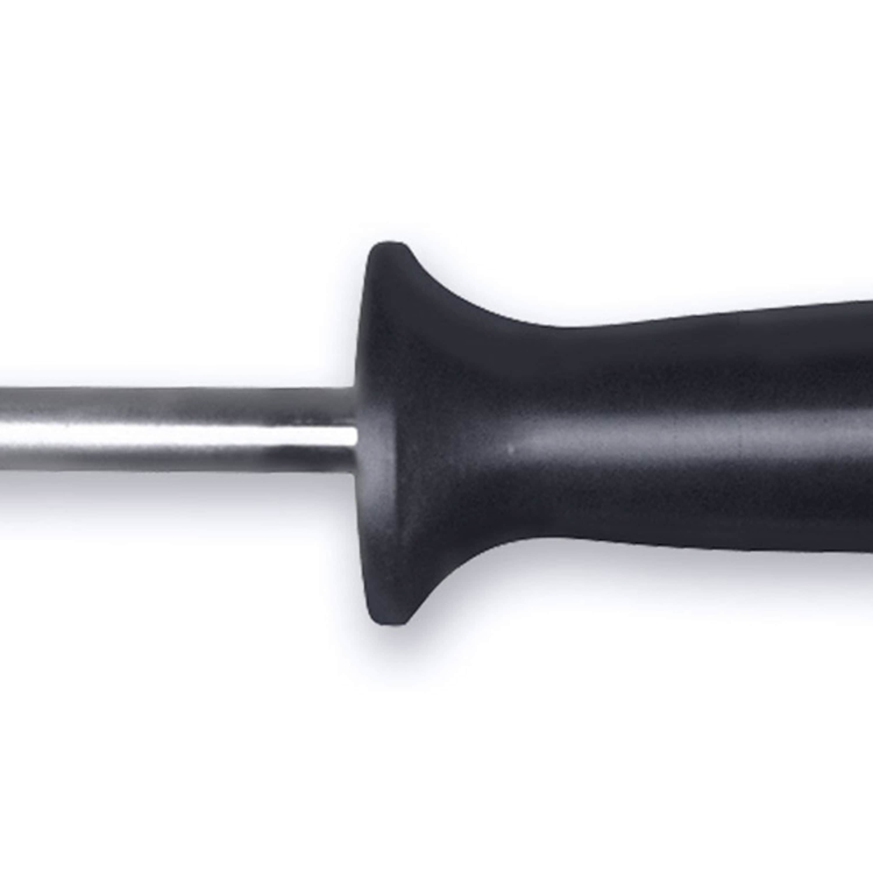 BergHOFF Essentials Stainless Steel Hand-sharpened Blade Sharpener 10" Gourmet Ergonomically Designed POM Contoured Handle Seamless Construction Forged Blade Well Balance