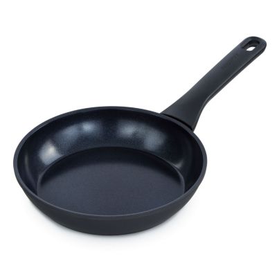 BergHOFF Helix Nonstick Ceramic Frying Pan 8", Recycled Aluminum, Black