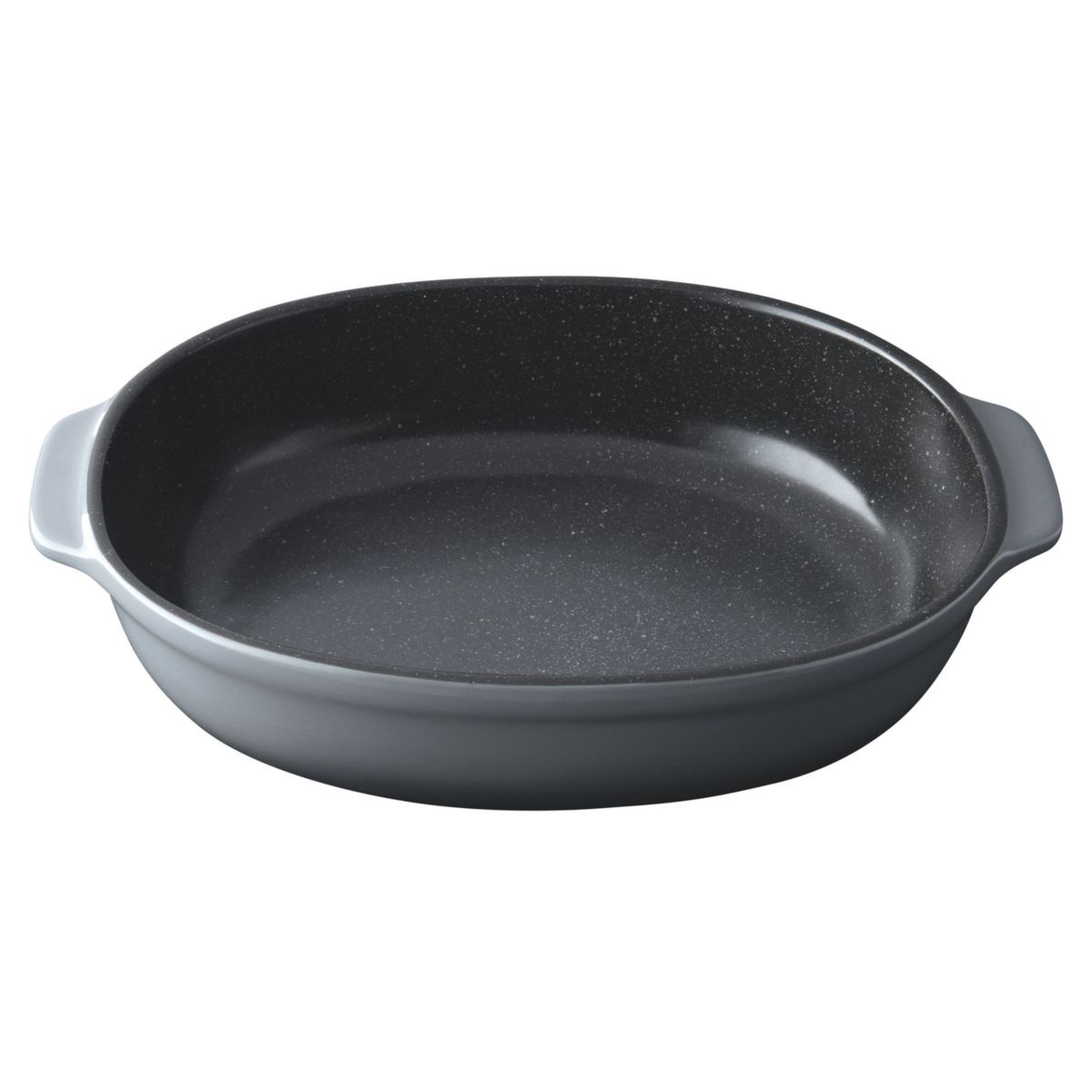 BergHOFF GEM Durable Stone Baking Dish 13.25" x 9.75", 3.2 qt., Black