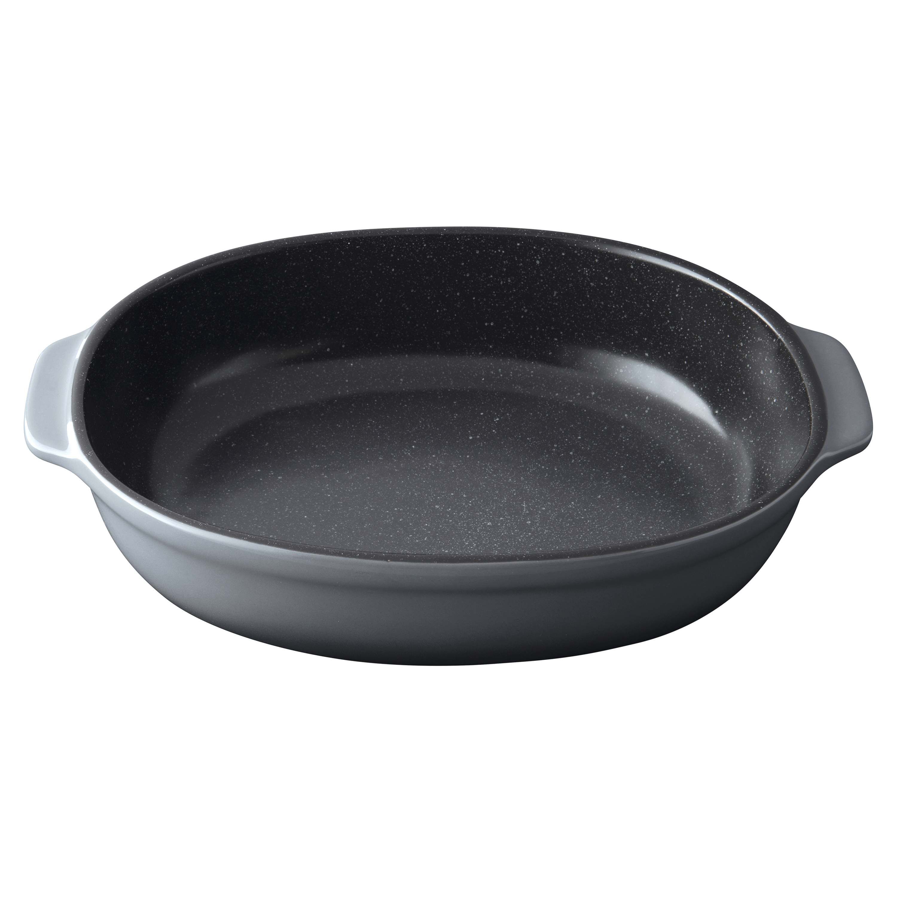 BergHOFF GEM Durable Stone Baking Dish 13.25" x 9.75", 3.2 qt., Black