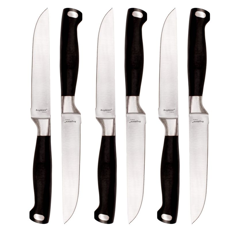BergHOFF Essentials Stainless Steel 6Pc Steak Knife Set 5"