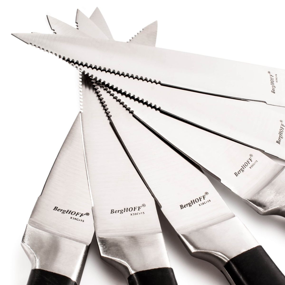 BergHOFF Essentials Stainless Steel 4Pc Steak Knife Set 5"