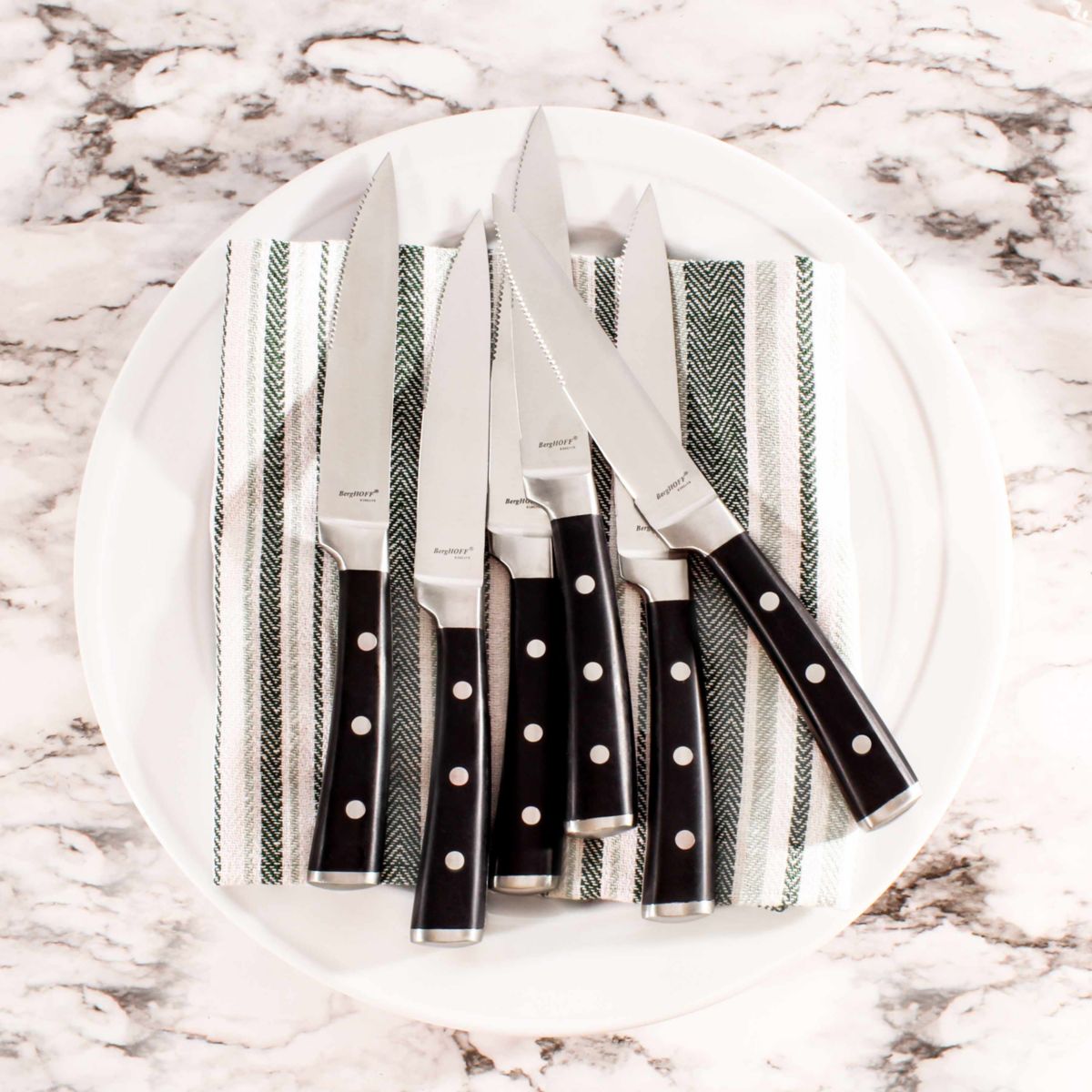 BergHOFF Essentials Stainless Steel 4Pc Steak Knife Set 5"