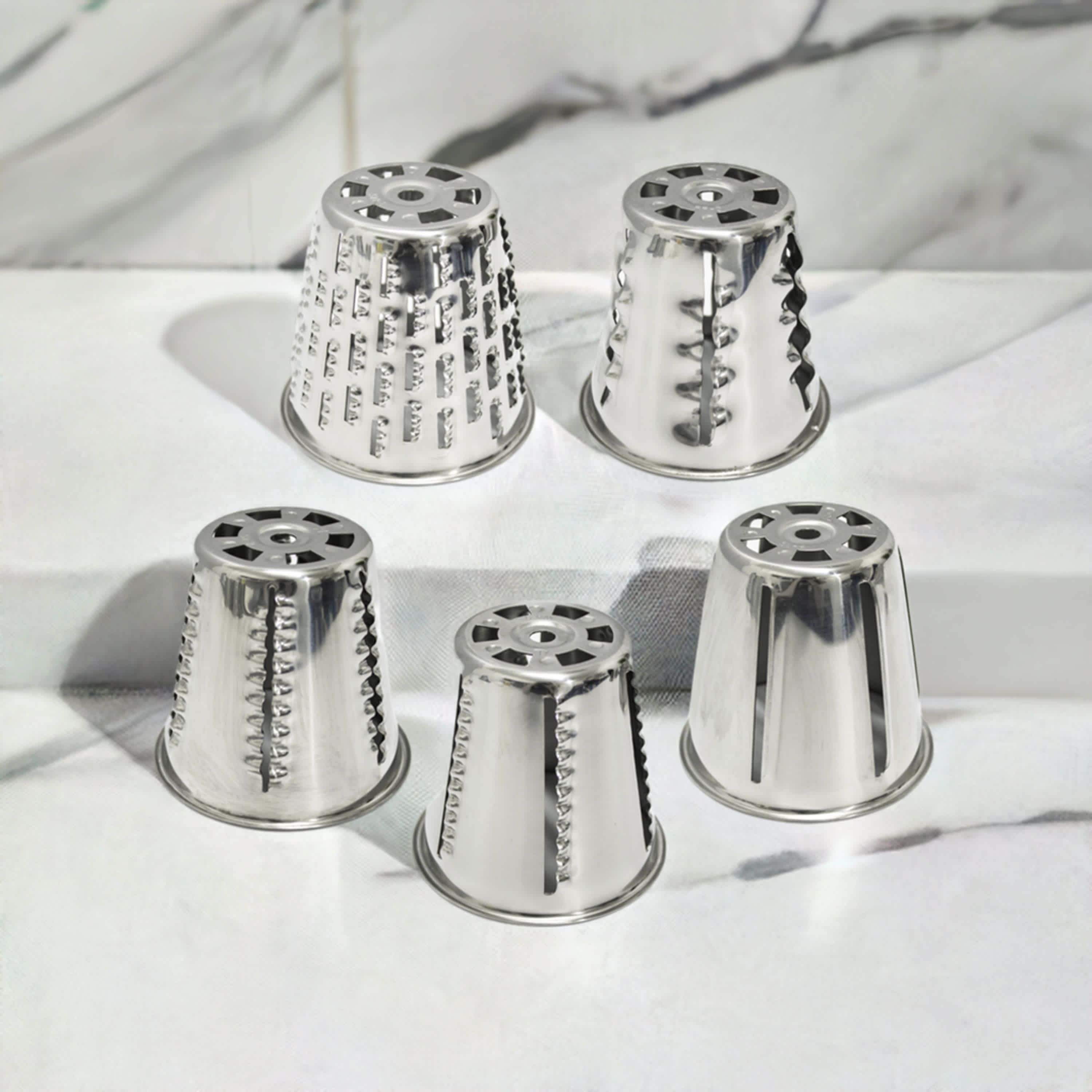 BergHOFF Stainless Steel Rotary Tabletop Vegetable Cutter
