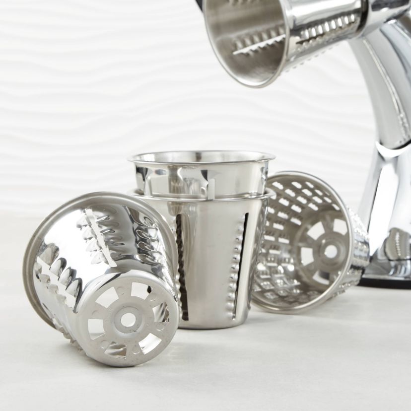BergHOFF Stainless Steel Rotary Tabletop Vegetable Cutter