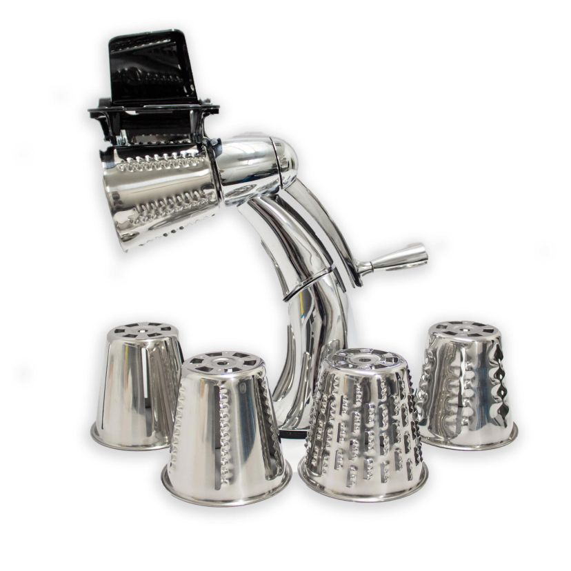 BergHOFF Stainless Steel Rotary Tabletop Vegetable Cutter