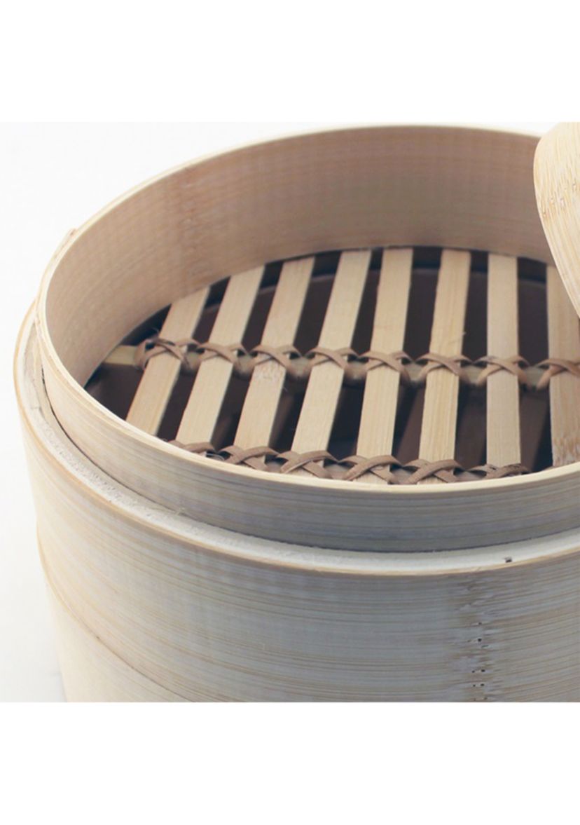 Bamboo 11-Piece Steamer Set: Steamer & Chopsticks
