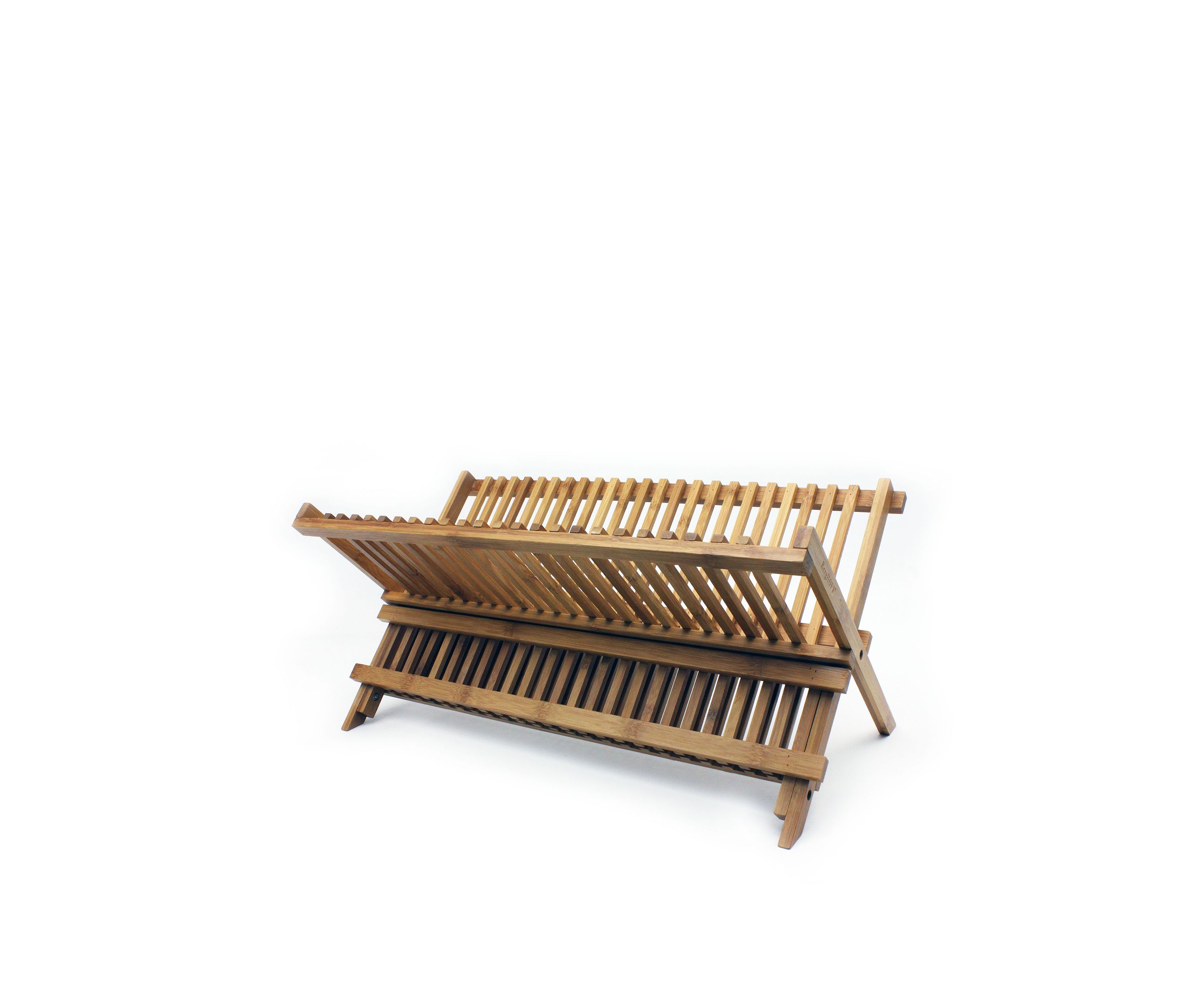Bamboo Plate Rack