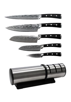 BergHOFF International Contempo 5pc Stainless Steel Knife Set with Case