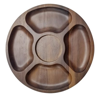 BergHOFF Acacia Acacia Wood Serving Tray 13", Brown