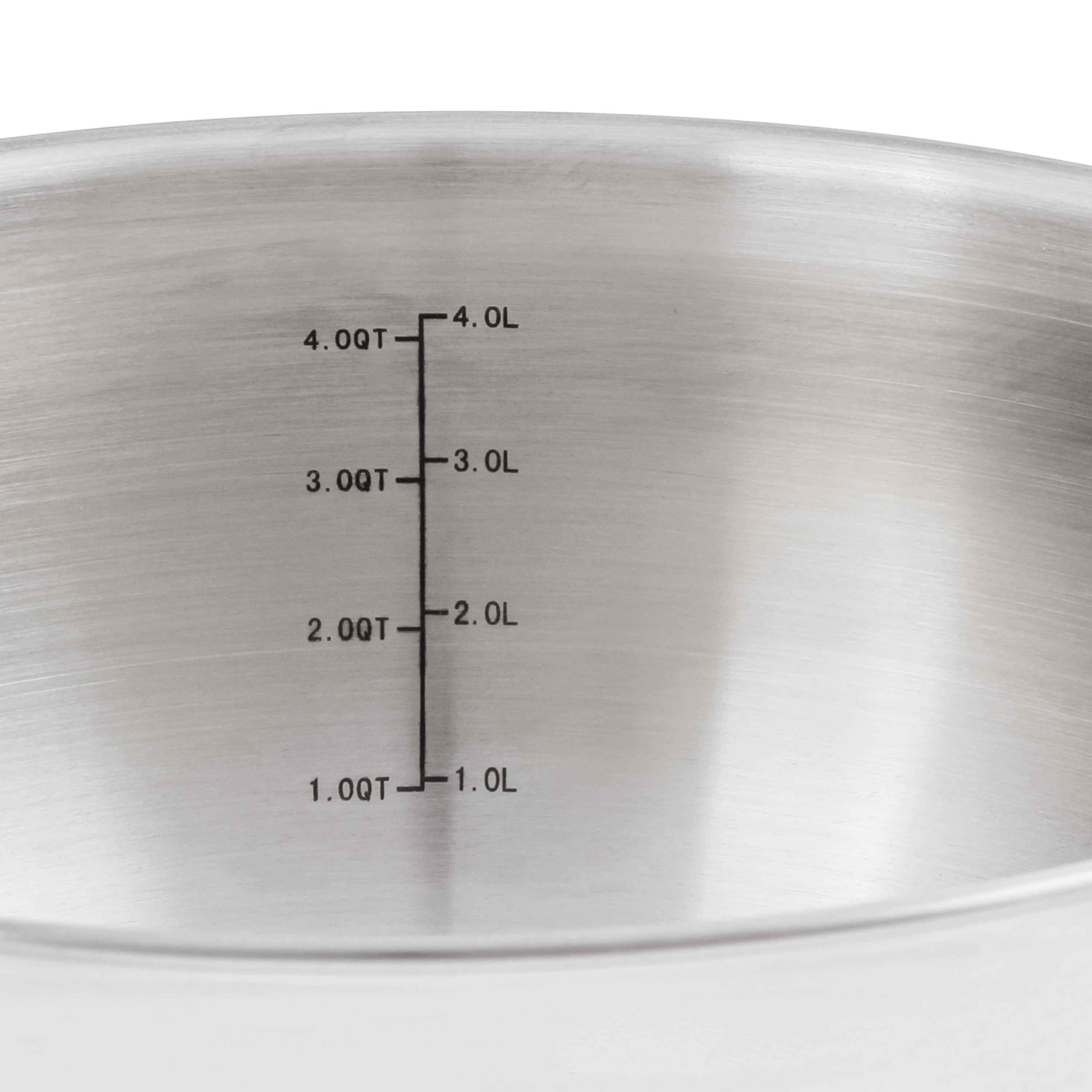 BergHOFF Belly Shape 18/10 Stainless Steel Stockpot 9.5", 5.5qt., With Stainless Steel Lid, Silver