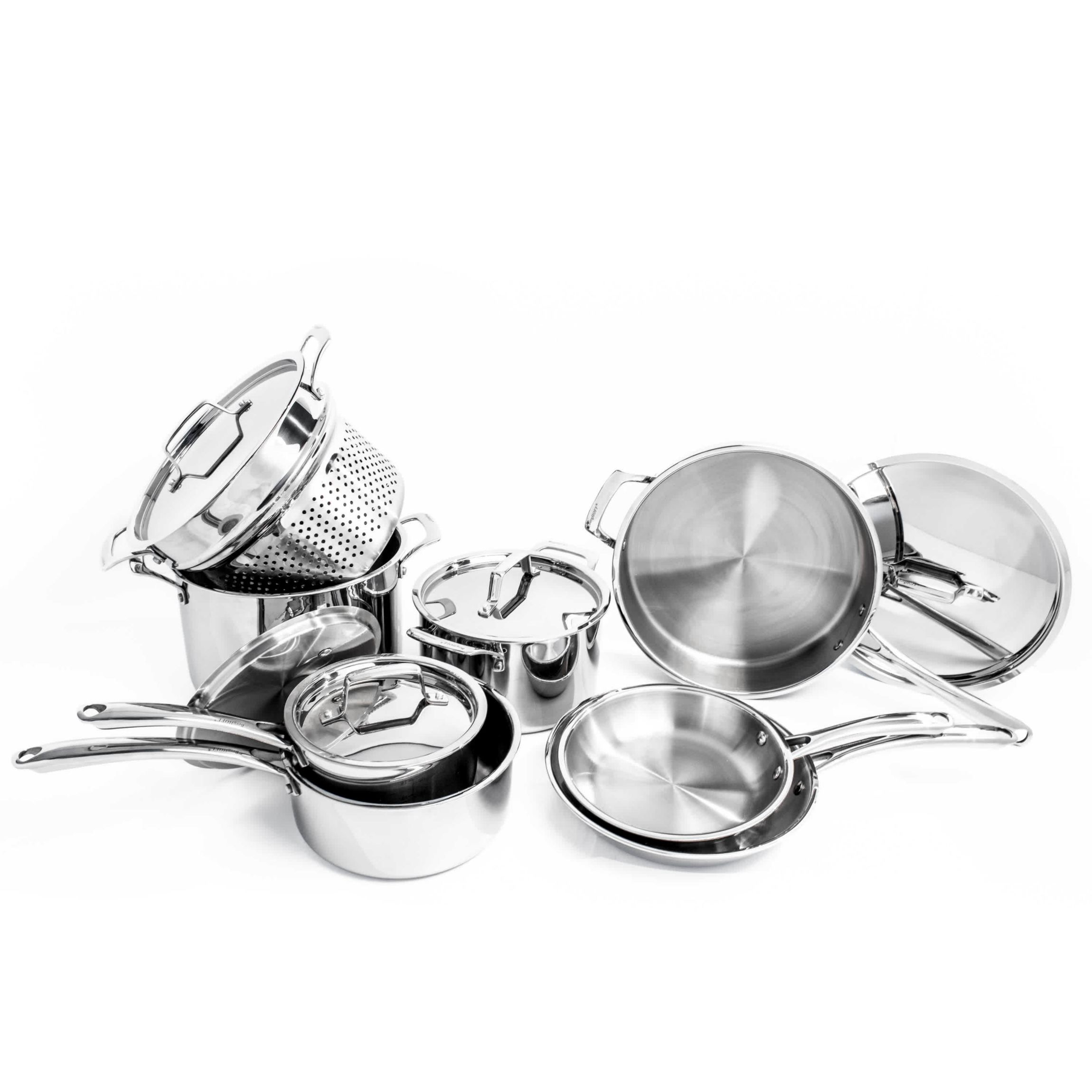 BergHOFF Essentials 18/10 Stainless Steel 13Pc Cookware Set