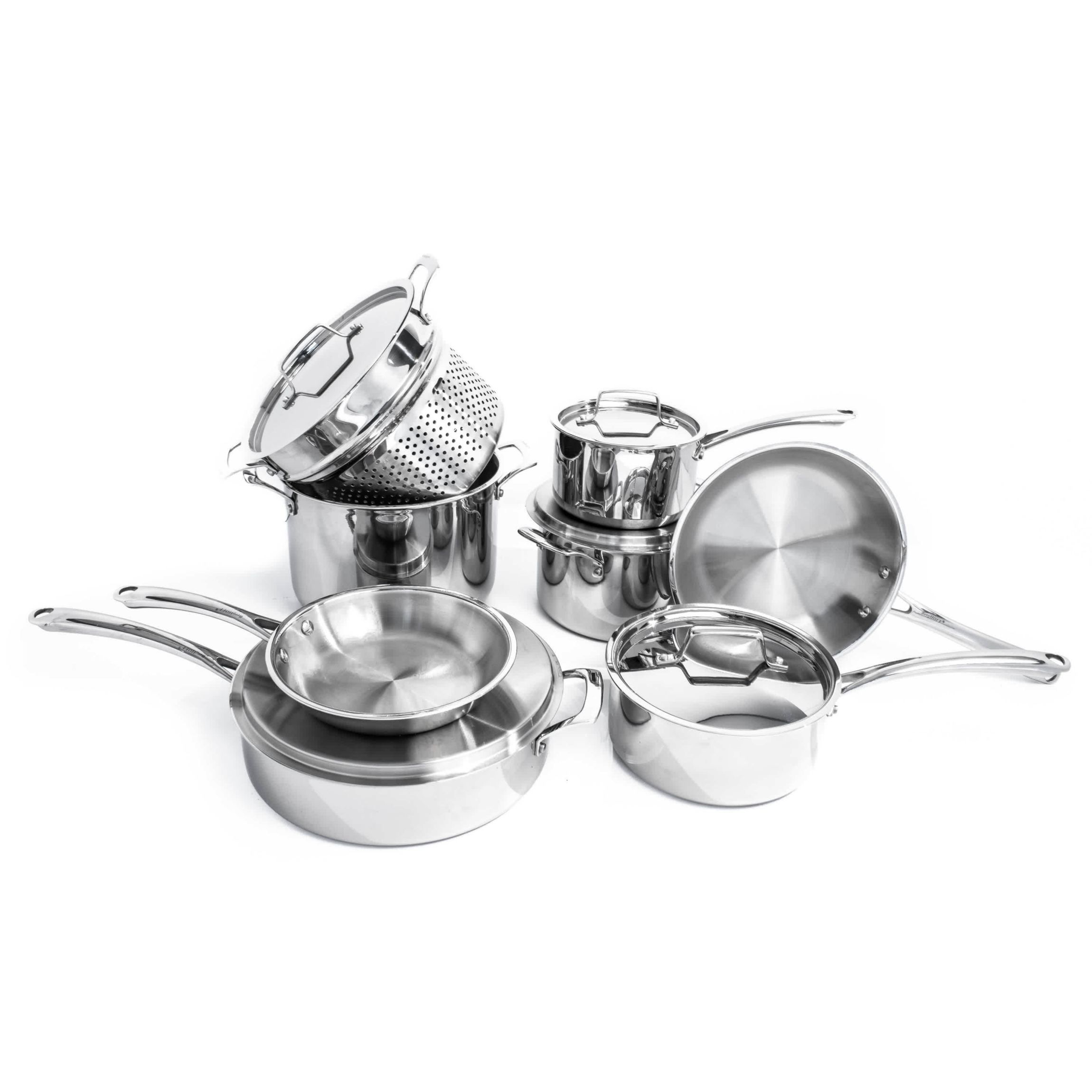 BergHOFF Essentials 18/10 Stainless Steel 13Pc Cookware Set