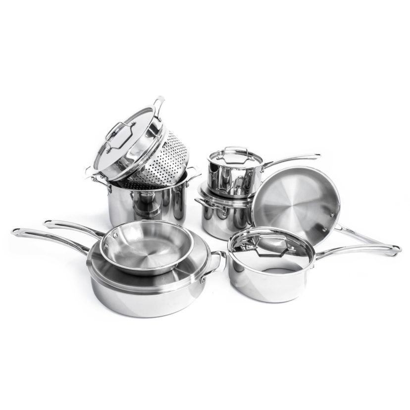 BergHOFF Essentials 18/10 Stainless Steel 13Pc Cookware Set