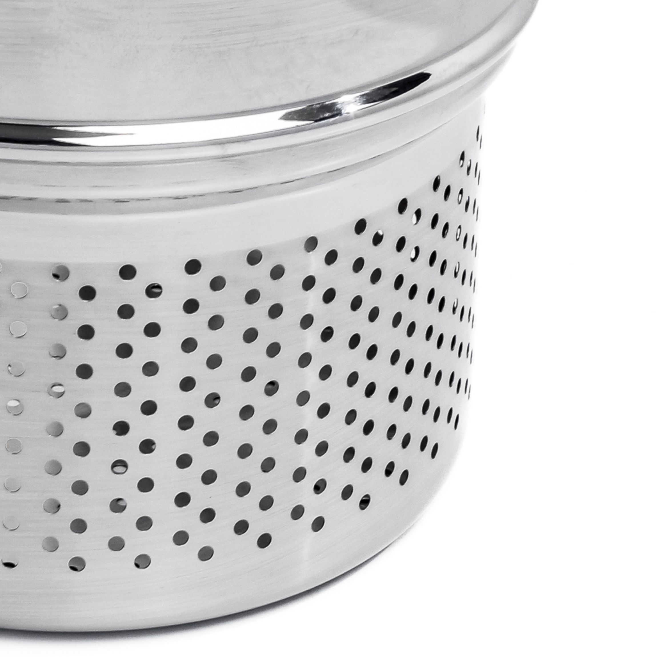 BergHOFF Professional Tri-ply 18/10 Stainless Steel Pasta Strainer Insert 9.5"