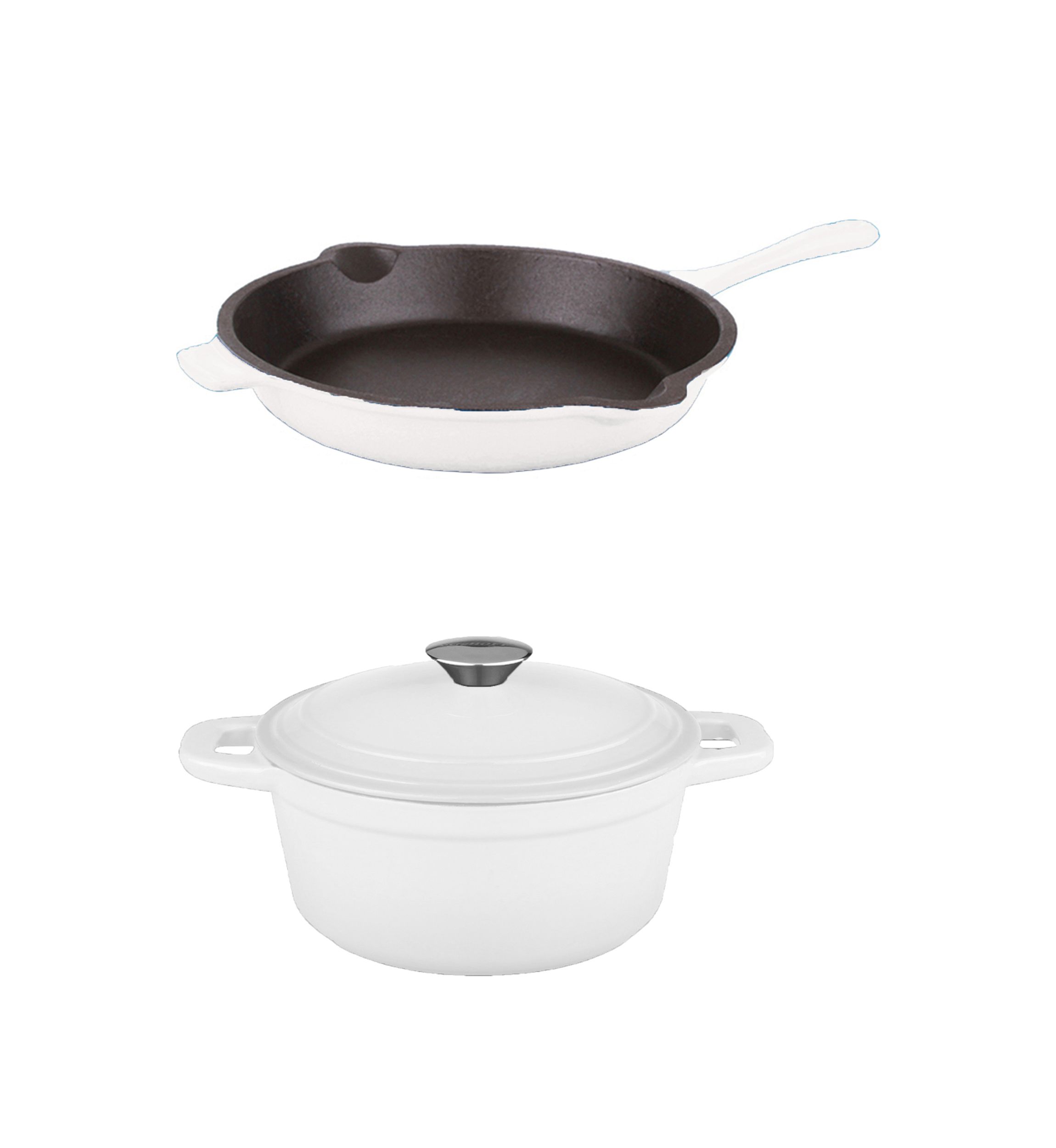 2 Piece Cast Iron Set
