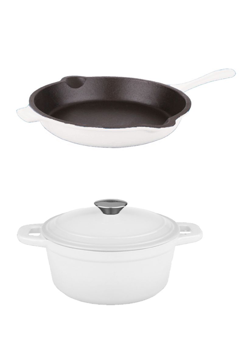 2 Piece Cast Iron Set