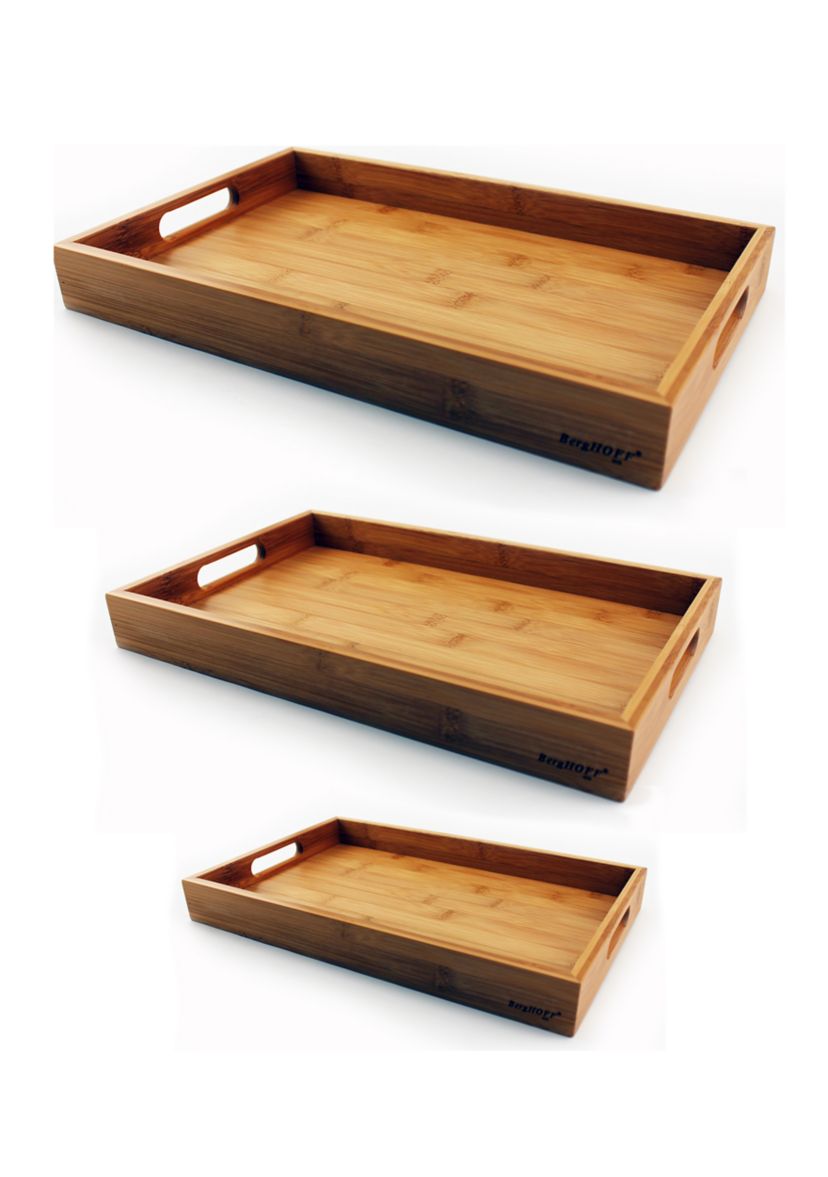 Bamboo Tray - Set of 3