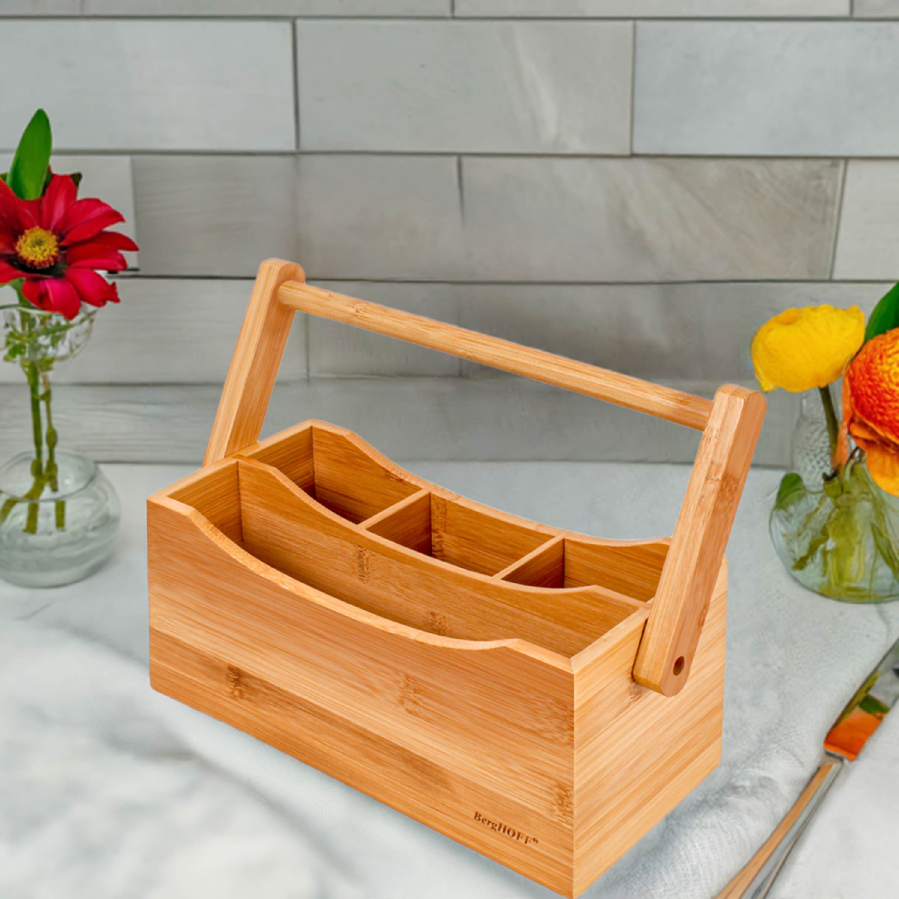 BergHOFF Bamboo 12Pc Kitchen Accessory Set