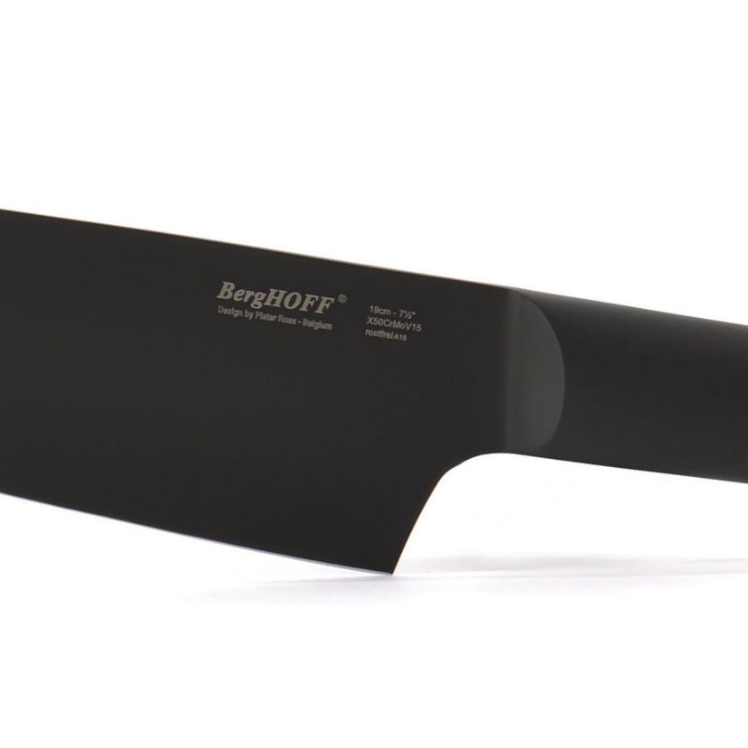 BergHOFF RON Stainless Steel Chefs Knife 5", Black
