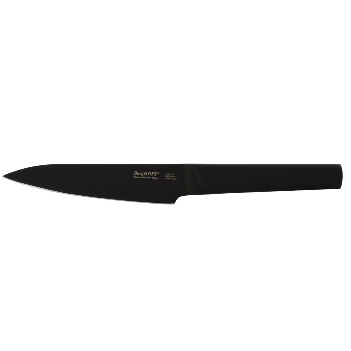 BergHOFF RON Stainless Steel Utility Knife 5", Black
