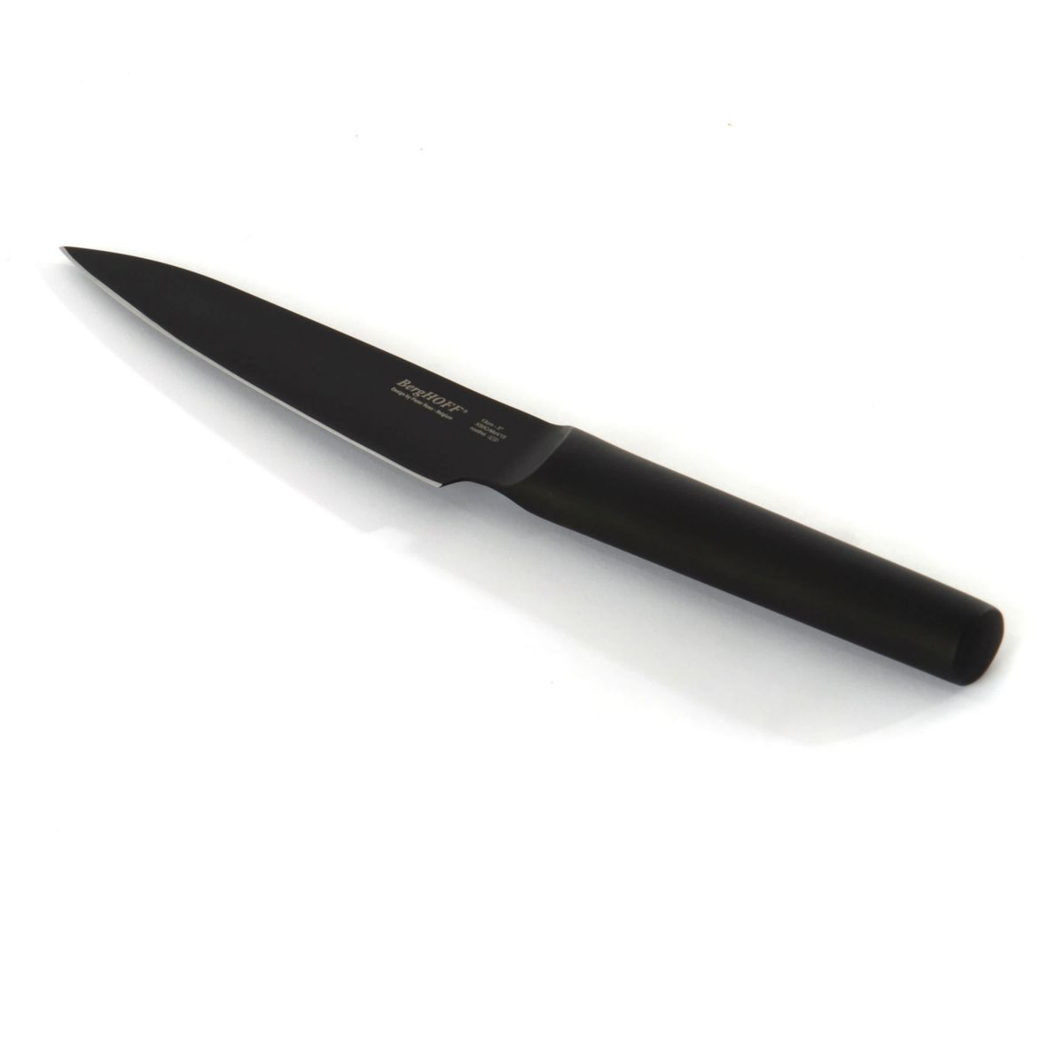 BergHOFF RON Stainless Steel Utility Knife 5", Black