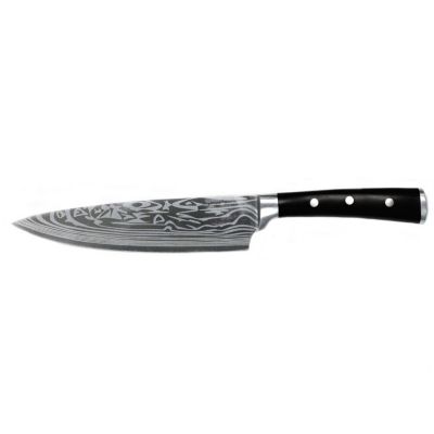 BergHOFF Antigua Stainless Steel Blade Chefs Knife 8", Black