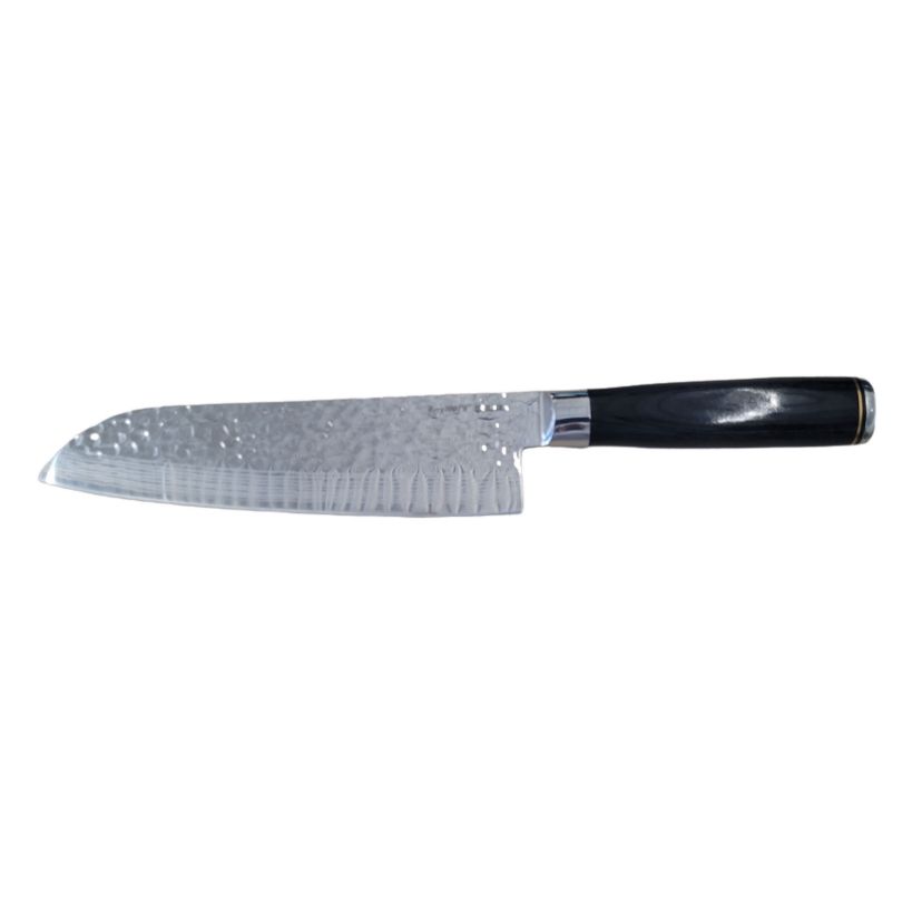BergHOFF Martello German Steel Chefs Knife Hammered Dot 7.5"